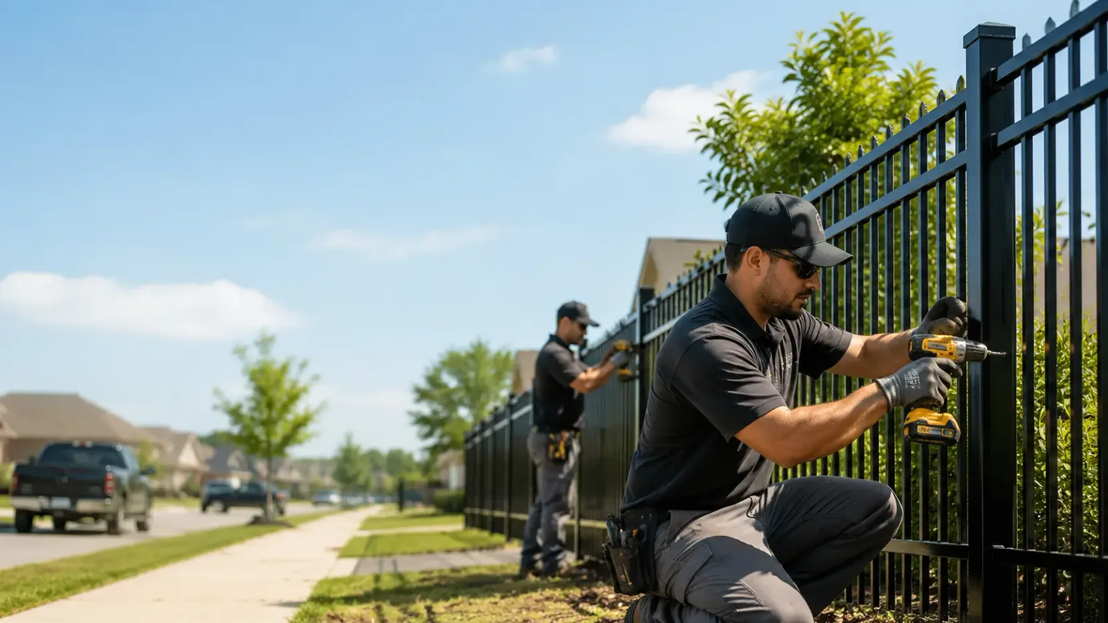 Metal Fence Installation in Saint Petersburg, FL